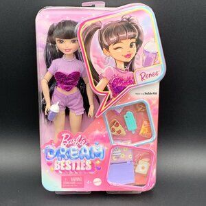 Barbie Dream Besties Doll Renee Purple Clothes Accessories Set Mattel READ